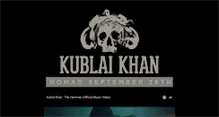 Desktop Screenshot of kublaikhantx.com